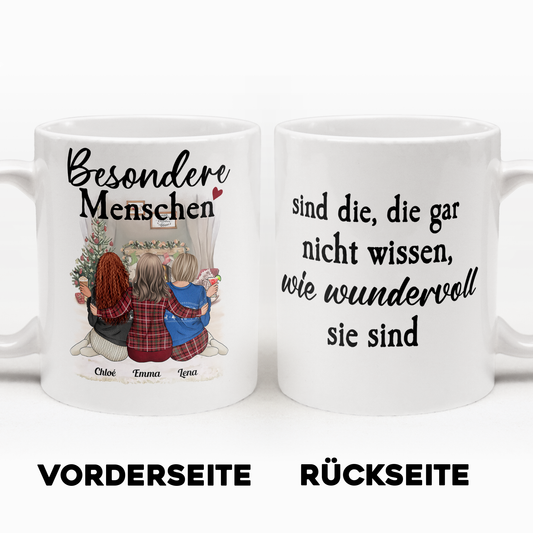 Personalisierte Tasse - Besondere Menschen - Weihnachtsgeschenk Für Beste Freunde