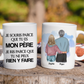 Tasse Personnalisé - Je Souris Parce Que Tu Es Mon Père - Cadeau De Noël Pour Papa