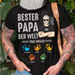 Personalisierte Kleidung - Bester Papa Der Welt Frag Einfach - Vatertagsgeschenke für Opa, Papa