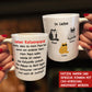 Personalisierte Tasse - Liebe Katzenpapa, Katzenmama - Vatertagsgeschenk für Katzenpapa, -mama